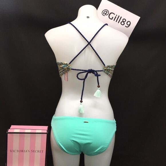 🔥Victoria's Secret Swimsuit 2 pc 36DD //Large New #8 - Picture 8 of 9